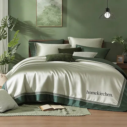 homekiechen® Cloud Monarch 4-Piece Luxury Bedding Set – Sink Into Egyptian Cotton Softness & Sleep Like Royalty Night After Night