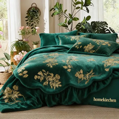 homekiechen® Cloud Monarch 4-Piece Luxury Bedding Set – Sink Into Egyptian Cotton Softness & Sleep Like Royalty Night After Night